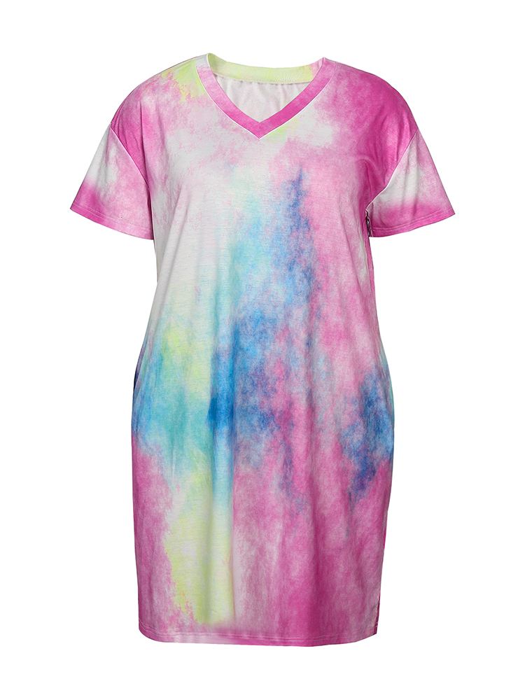 Plus Size Women's Casual Dress - Women Formal Office Wear Tops recension och pris