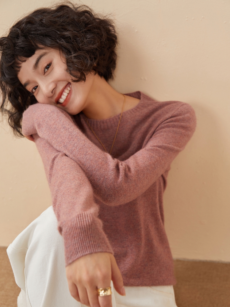 Womens Cashmere Pullover Sweat - Women Formal Blouses For Evening Wear recension och pris