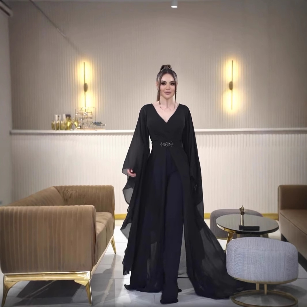 Arabia Black Women Jumpsuit Pr - Women'S Formal Jumpsuit Evening Wear recension och pris