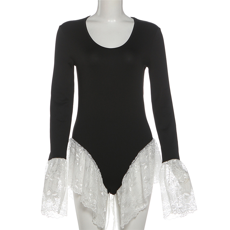 Black White Lace Women Jumpsui - Women'S Formal Jumpsuit Evening Wear recension och pris