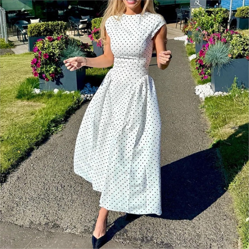 Summer Printed Polka Dot Women - Women Formal Office Wear Tops recension och pris