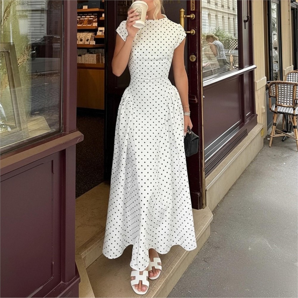 Summer Printed Polka Dot Women - Women Formal Office Wear Tops recension och pris