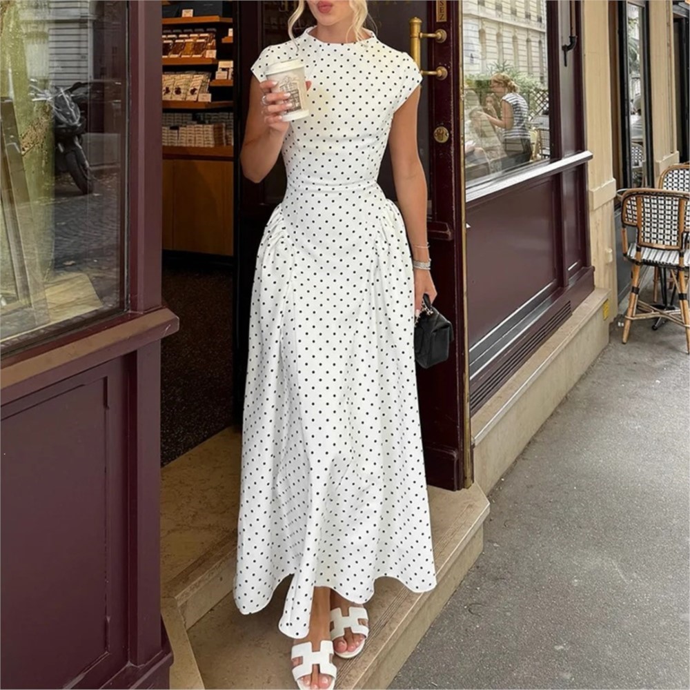 Summer Printed Polka Dot Women - Women Formal Office Wear Tops recension och pris