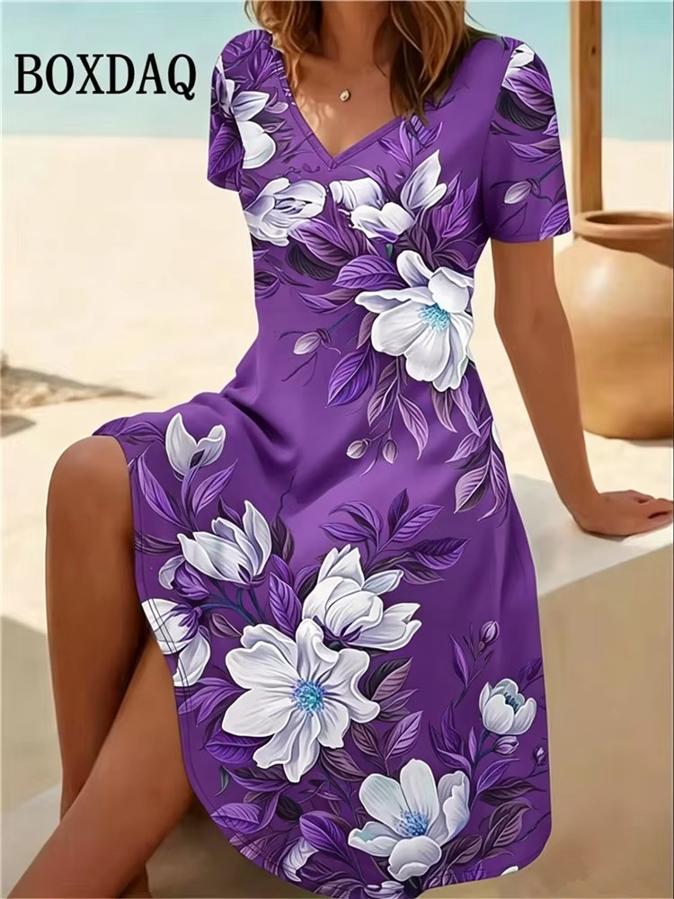 6XL Plus Size Women Dresses Su - Vintage Women'S Formal Wear recension och pris