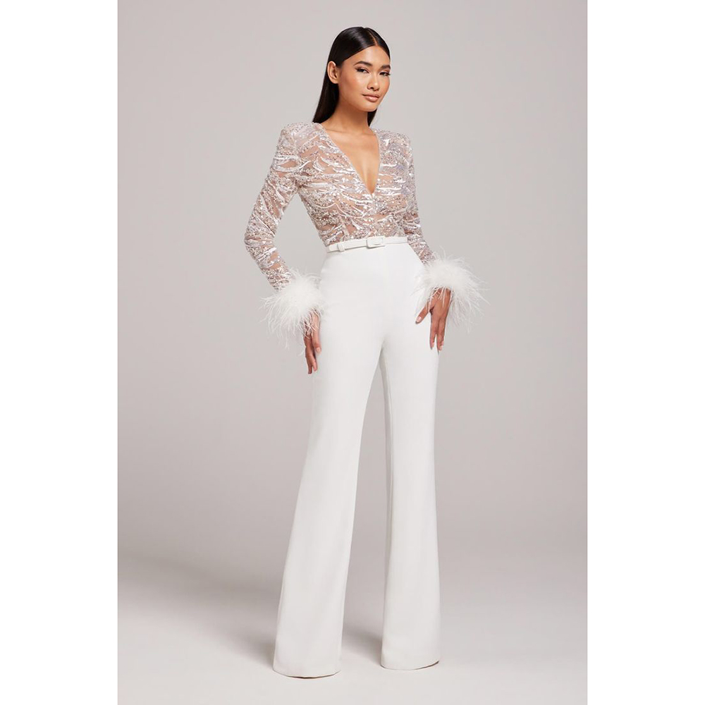 Chic Evening Dress Jumpsuits f - Women'S Formal Jumpsuit Evening Wear recension och pris