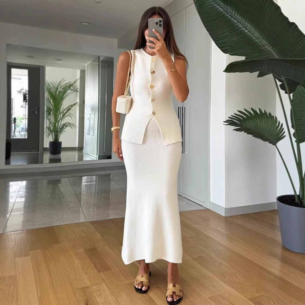 Round-neck Single-breasted Sle - Women Formal Office Wear Tops recension och pris