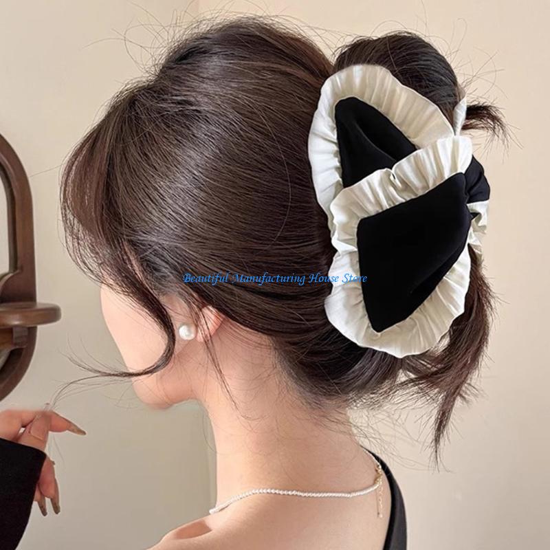 E56A Large Fabric Bowknot Hair - Large Women'S Formal Wear recension och pris