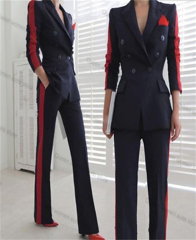 Red Black Autumn Women Suit Se - Women Formal Wear Coat recension och pris