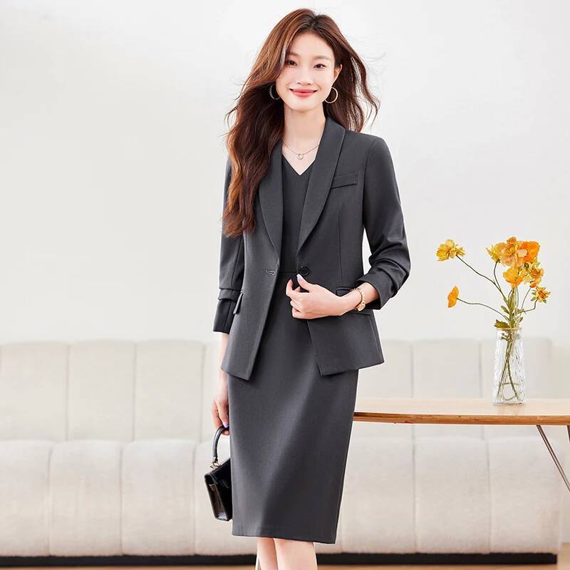 High Quality Fabric Women Busi - Women Formal Wear Coat recension och pris