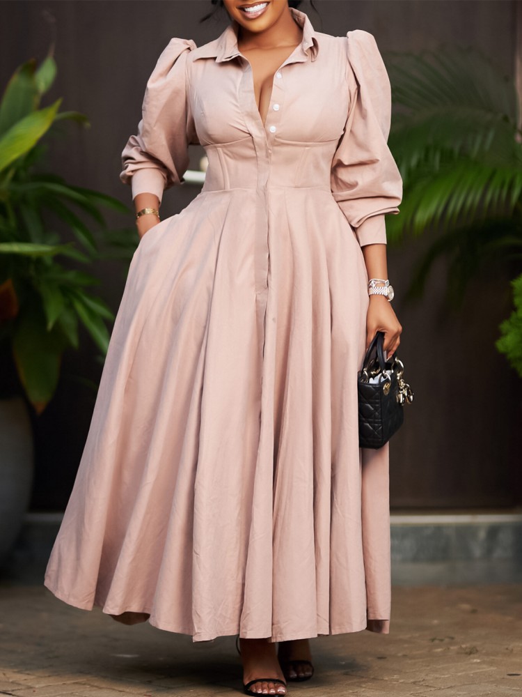 Women Spring Dress Ladies Casu - Women Formal Office Wear Tops recension och pris