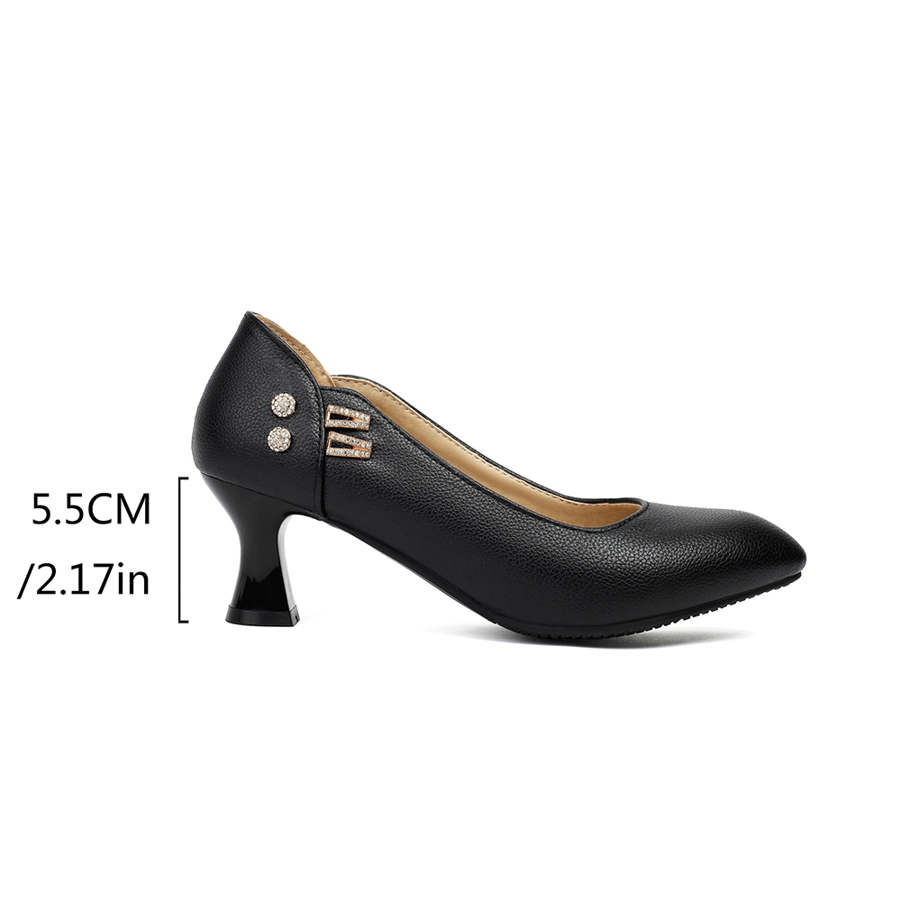 Autumn Mature Women Pumps 5cm  - Large Women'S Formal Wear recension och pris