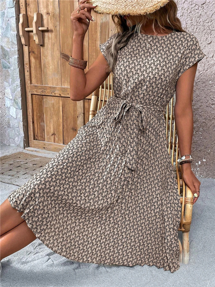 Msfilia Summer Print Pleated A - Women Formal Wear Zara recension och pris