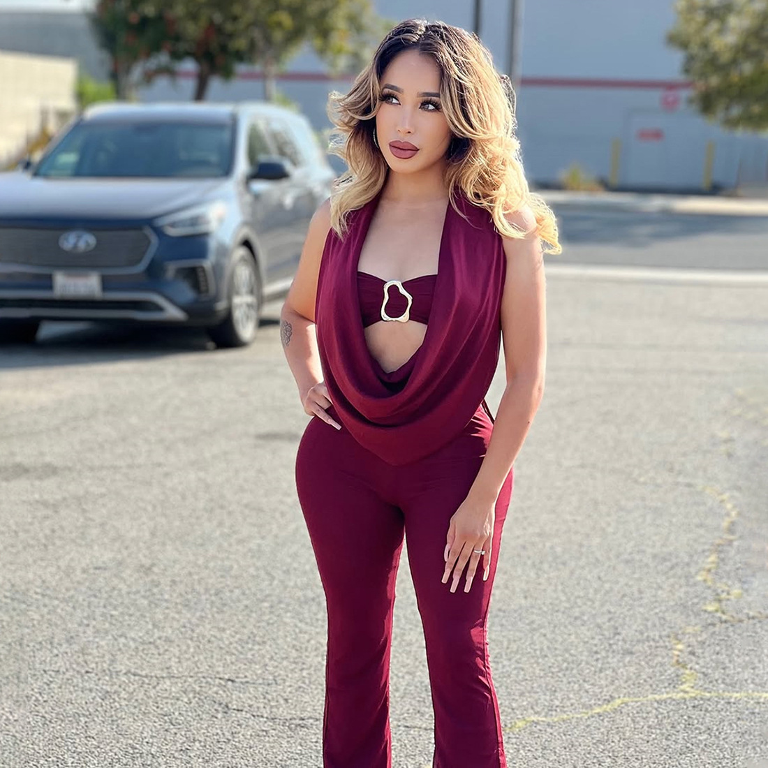 Black Women Jumpsuit 2 Pieces  - Women'S Formal Jumpsuit Evening Wear recension och pris