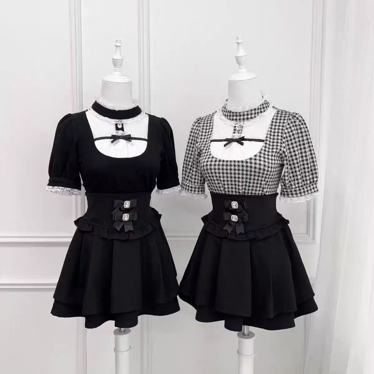 Japanese Lolita Blouse Women K - Women Formal Blouses For Evening Wear recension och pris
