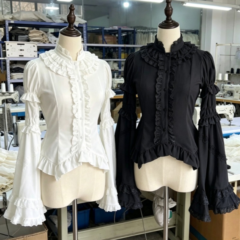 2026 Japanese Kawaii Lolita Bl - Women Formal Blouses For Evening Wear recension och pris