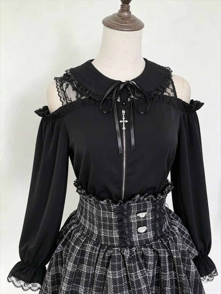 Sweet JK Blouse Women Japanese - Women Formal Blouses For Evening Wear recension och pris