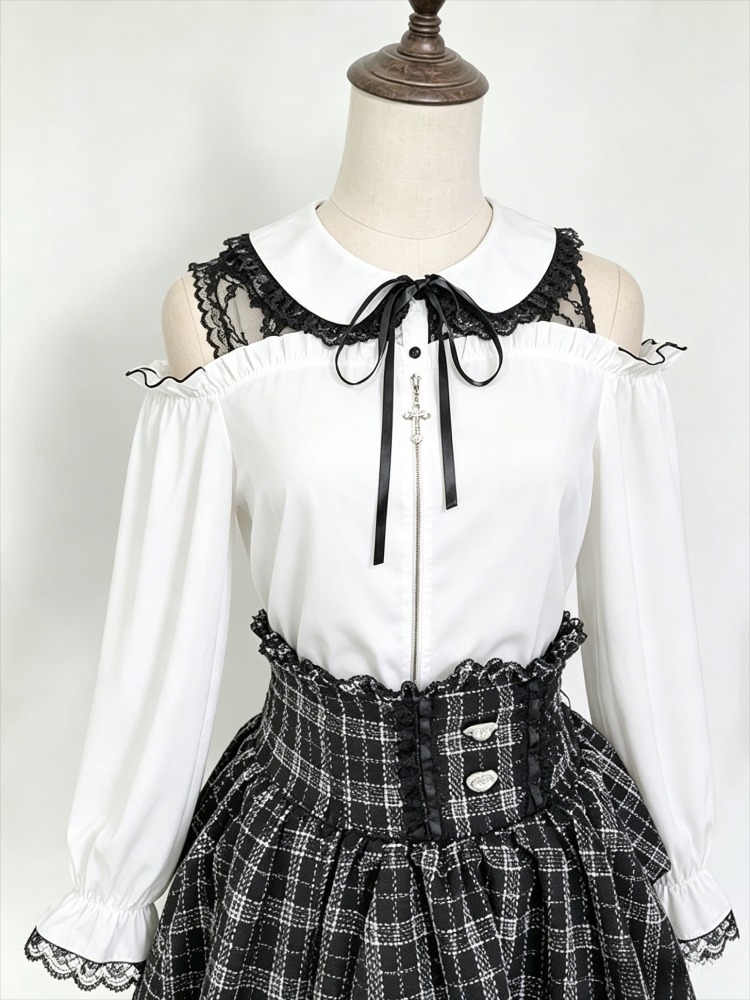 Sweet JK Blouse Women Japanese - Women Formal Blouses For Evening Wear recension och pris